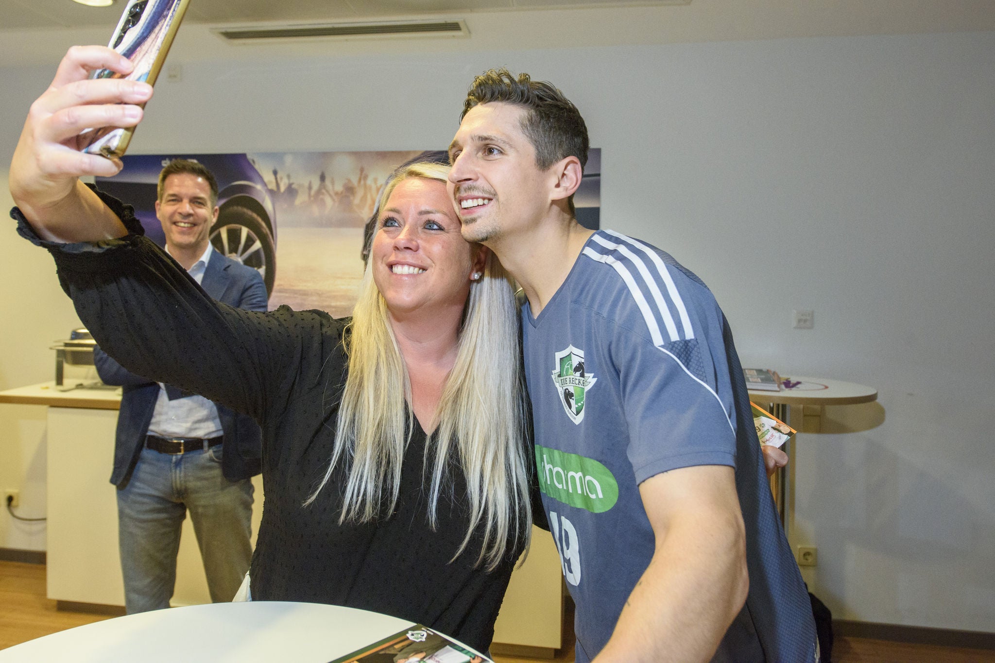 Meet and Greet mit Profihandballern des TSV Hannover-Burgdorf.