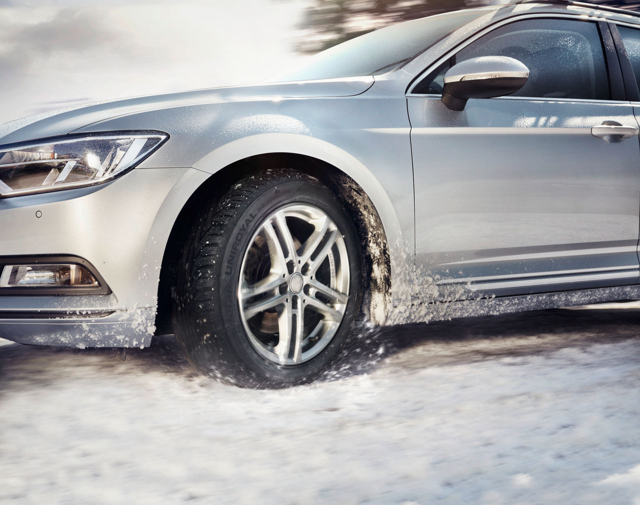 How to drive in snow