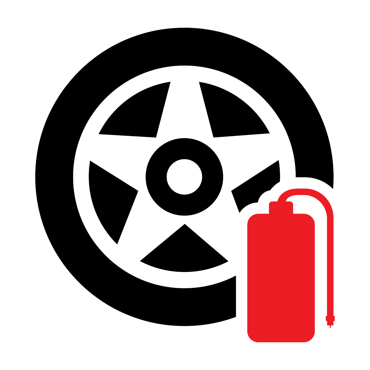 Uniroyal Tyre Fire-Extinguisher Icon